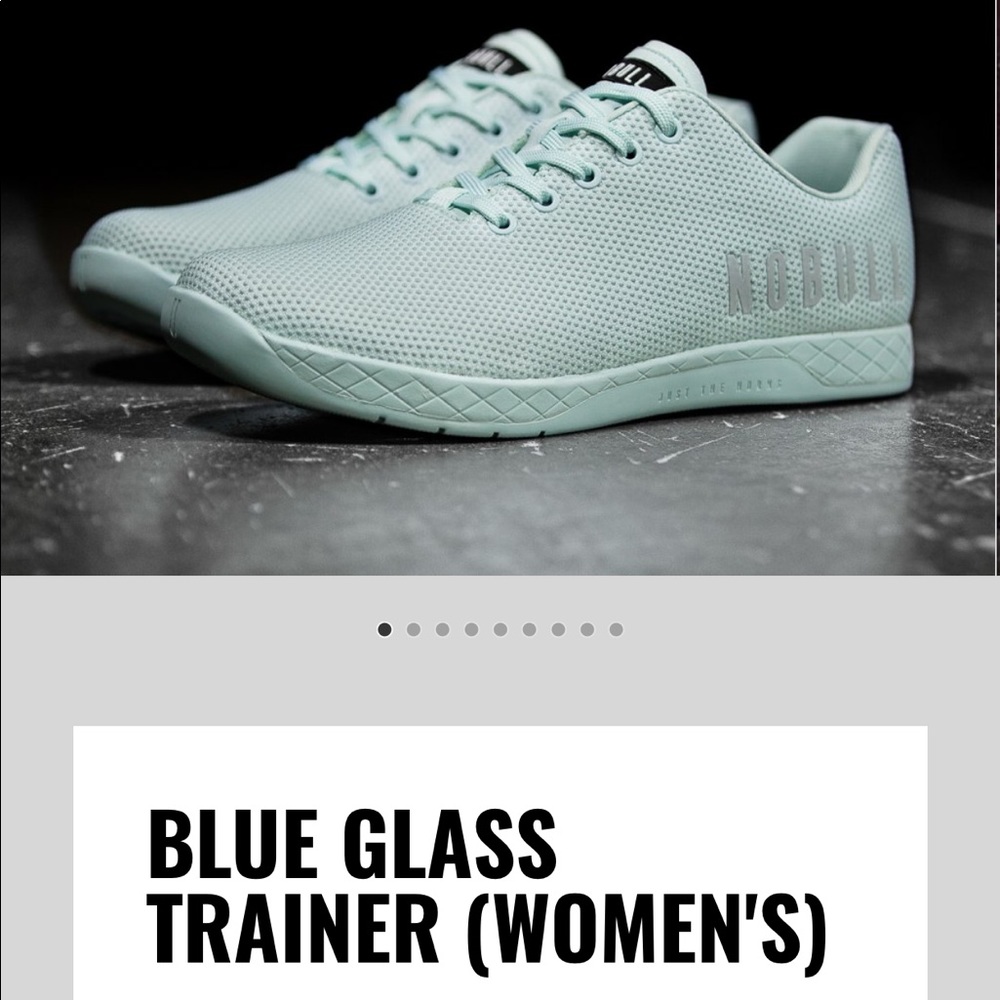 Blue Glass trainer by NoBulls. Size 6.5.
